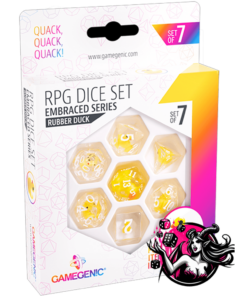 Set de dados de rol "Patitos de Goma"