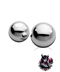 Alternative view of Ben wa balls, bolas chinas ligeras de acero inoxidable