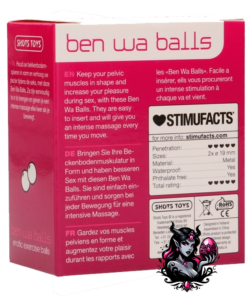 Alternative view of Bolas chinas ben wa balls plateado