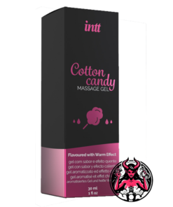 Alternative view of Intt gel de masaje besable aroma algodón de azúcar - 30ml