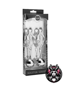 Deviant monarch pinzas pezones con peso