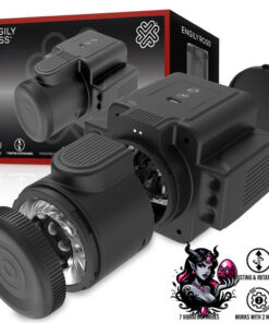 ENGILY ROSS Cumera Masturbador de Cámara con Rotación y Thrusting