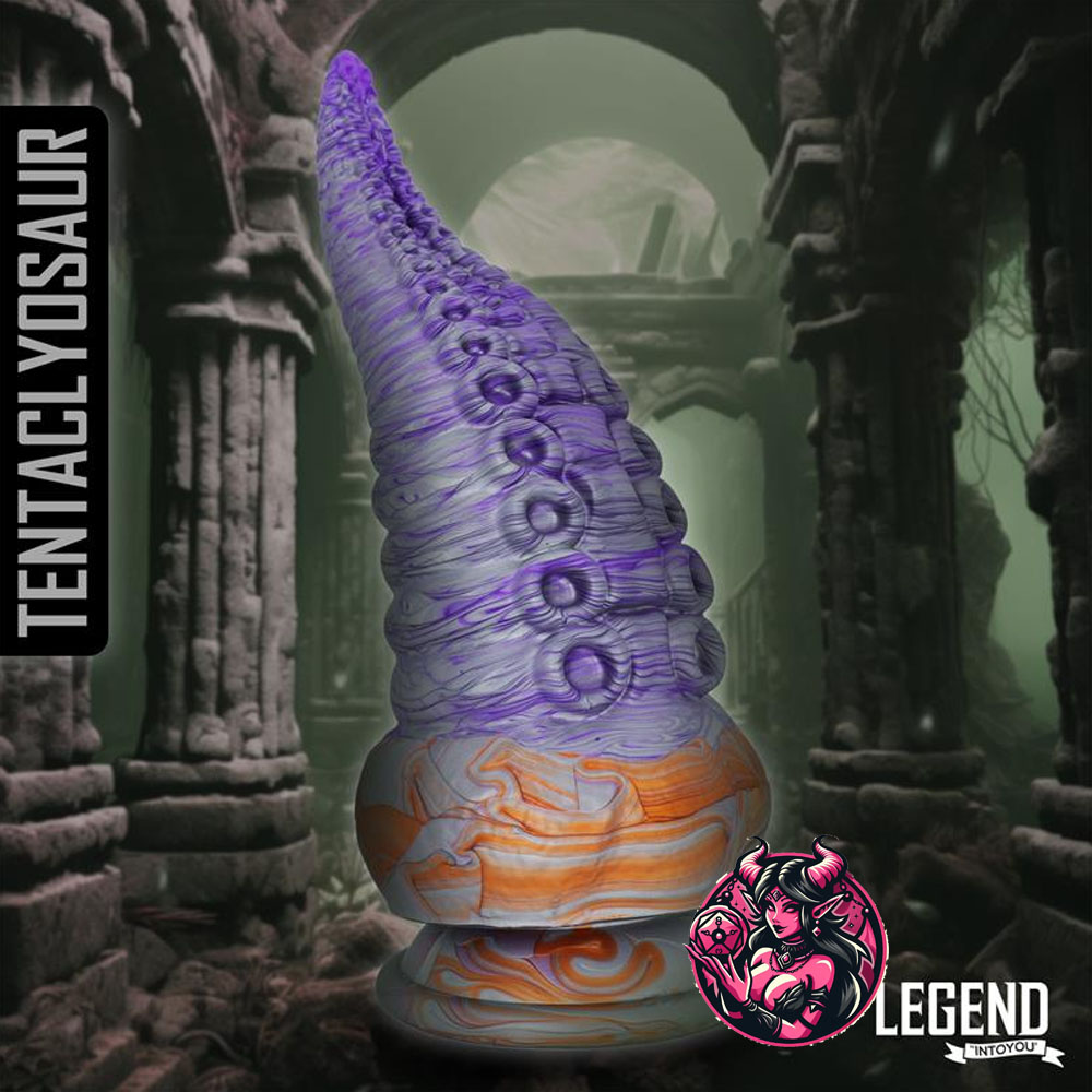 LEGEND Tentaclyosaur Dildo Tentáculo Silicona Líquida 20 cm