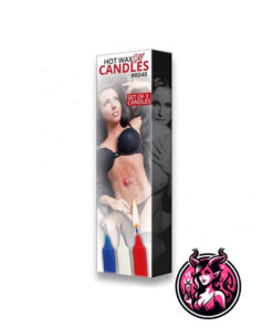 BONDAGE PLAY Velas 3pc.
