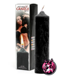 BONDAGE PLAY Vela de BDSM Negro